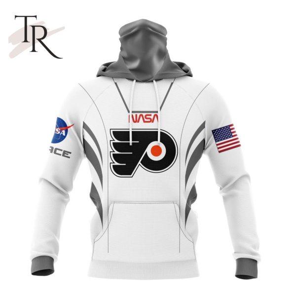 Personalized NHL Philadelphia Flyers Special Space Force NASA Astronaut Design Hoodie 3D