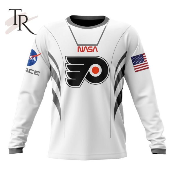 Personalized NHL Philadelphia Flyers Special Space Force NASA Astronaut Design Hoodie 3D