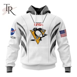 NHL Pittsburgh Penguins Custom Name Number Retro Reverse Fleece Oodie