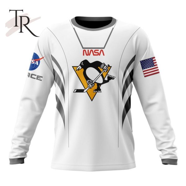 Personalized NHL Pittsburgh Penguins Special Space Force NASA Astronaut Design Hoodie 3D