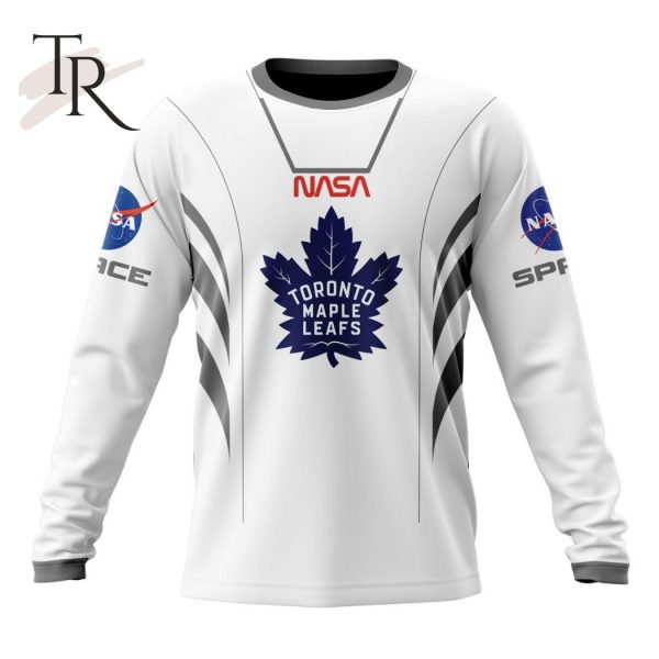 Personalized NHL Toronto Maple Leafs Special Space Force NASA Astronaut Design Hoodie 3D