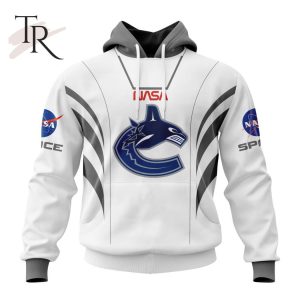 Personalized NHL Vancouver Canucks Special Space Force NASA Astronaut Design Hoodie 3D