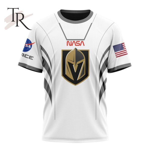 Personalized NHL Vegas Golden Knights Special Space Force NASA Astronaut Design Hoodie 3D