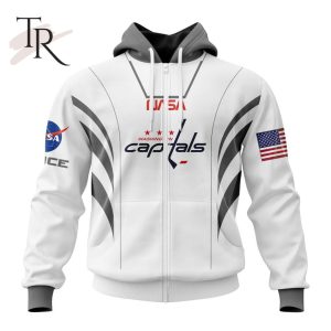 Personalized NHL Washington Capitals Special Space Force NASA Astronaut Design Hoodie 3D