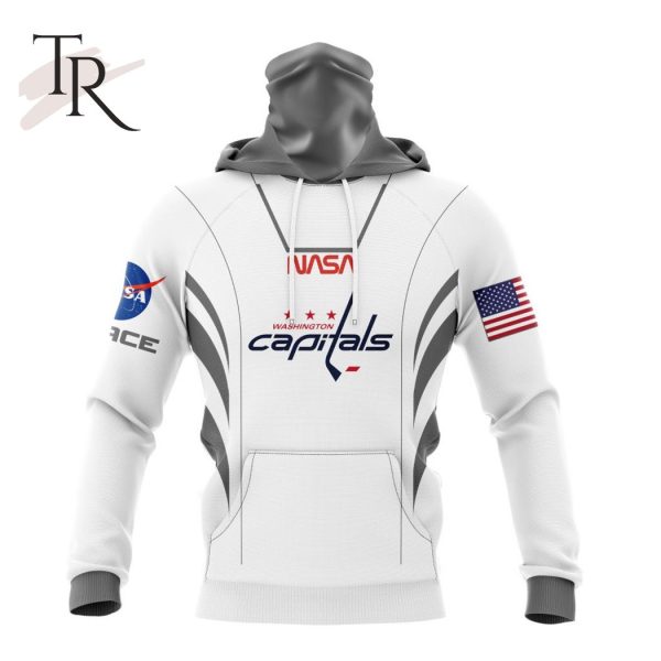 Personalized NHL Washington Capitals Special Space Force NASA Astronaut Design Hoodie 3D