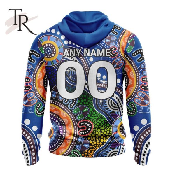 Personalized NRL Canterbury-Bankstown Bulldogs Special Indigenous Design Hoodie 3D