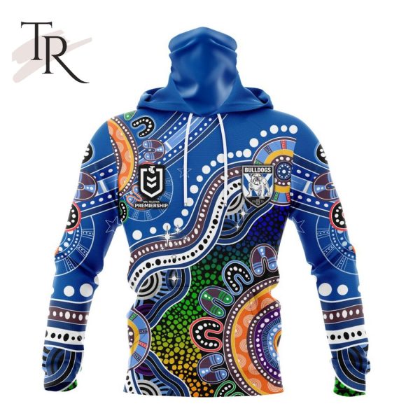 Personalized NRL Canterbury-Bankstown Bulldogs Special Indigenous Design Hoodie 3D