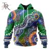 Personalized NRL Newcastle Knights Special Indigenous Design Hoodie 3D