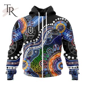 Personalized NRL Penrith Panthers Special Indigenous Design Hoodie 3D