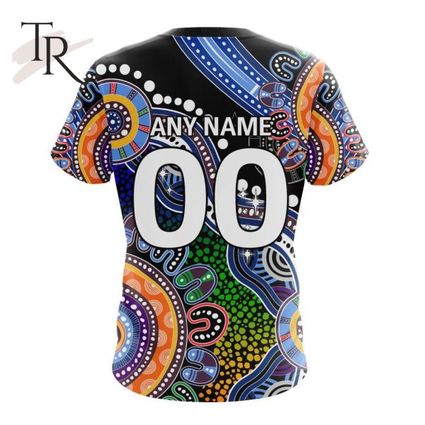 Personalized NRL Penrith Panthers Special Indigenous Design Hoodie 3D