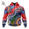 Personalized NRL St. George Illawarra Dragons Special Indigenous Design Hoodie 3D