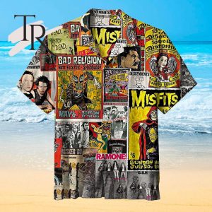 Punk-Rock-Collage  Hawaiian Shirt