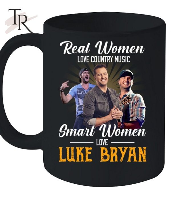 Real Women Love Country Music Smart Women Love The Luke Bryan T-Shirt