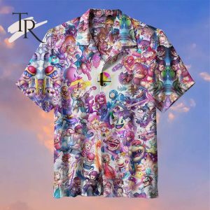 Nintendo Game Characters Collection Universal Hawaiian Shirt