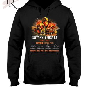 25th Anniversary 1998 – 2023 Saving Private Ryan Thank You For The Memories T-Shirt – Limited Edition