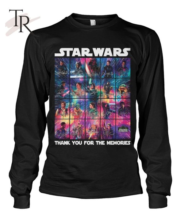 Star Wars Celebration Thank You For The Memories T-Shirt – Limited Edition