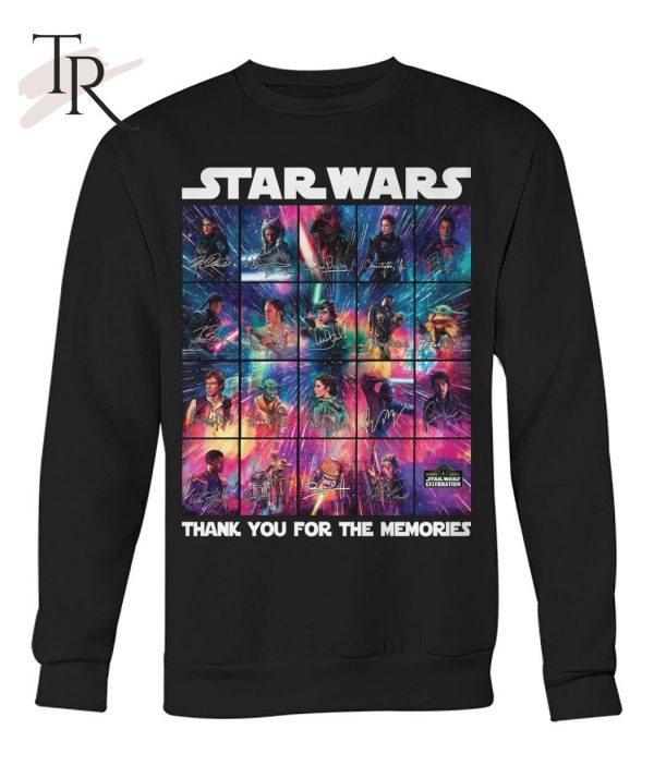 Star Wars Celebration Thank You For The Memories T-Shirt – Limited Edition