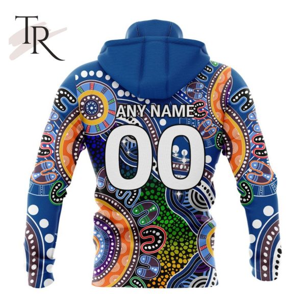 Personalized AFL Adelaide Crows Special Indigenous Design Hoodie 3D