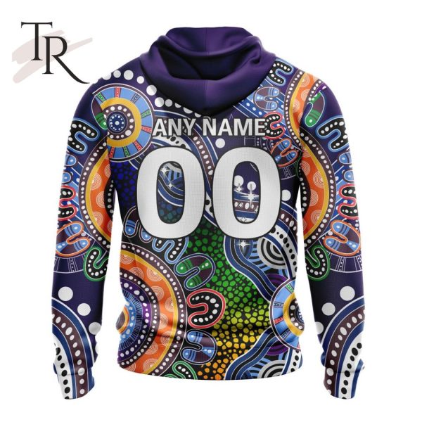 Personalized AFL Fremantle Dockers Special Indigenous Design Hoodie 3D