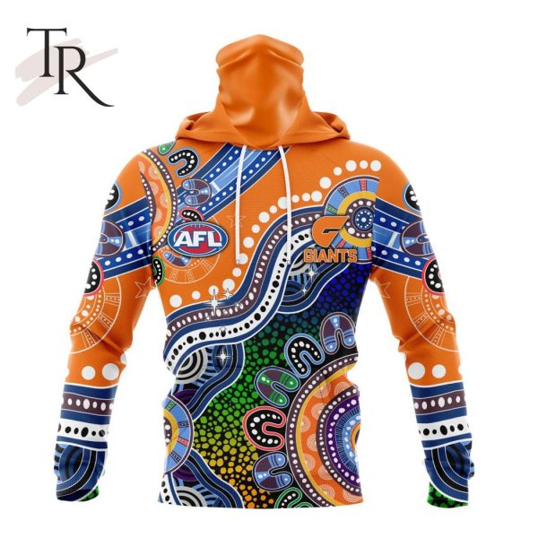 Personalized AFL Greater Western Sydney Giants Special Indigenous Design Hoodie 3D