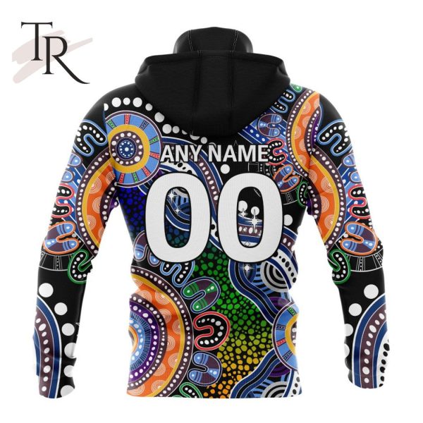 Personalized AFL Port Adelaide Football Club Special Indigenous Design Hoodie 3D