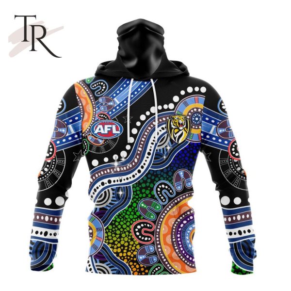 Personalized AFL Richmond Tigers Special Indigenous Design Hoodie 3D