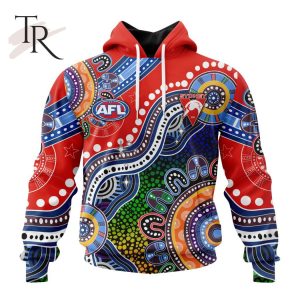 Personalized AFL Sydney Swans Special Indigenous Design Hoodie 3D