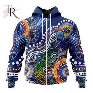 Personalized NSW Blues Special Indigenous Design Hoodie 3D