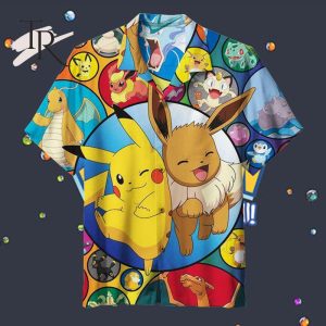I Love Pokemon Unisex Hawaiian Shirt