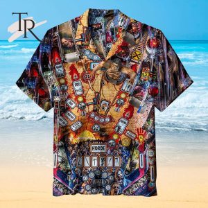 The Walking Dead Pinball Universal Hawaiian Shirt
