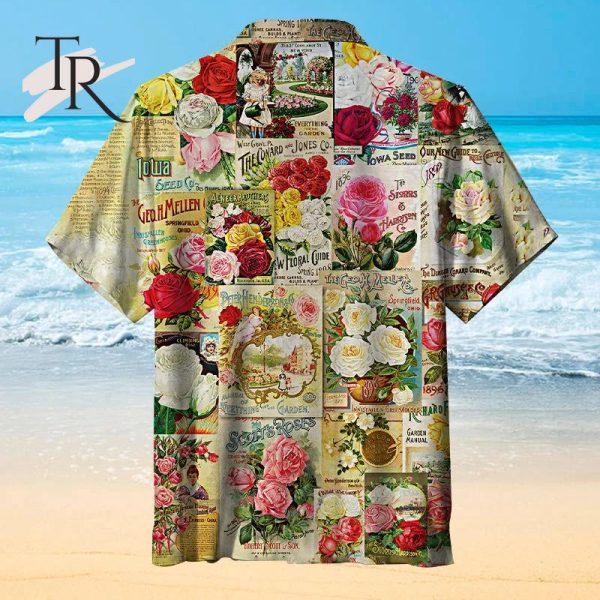 Seed Catalog Roses Universal Hawaiian Shirt