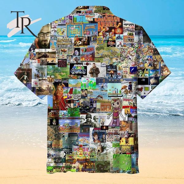 Video Games Anthology Universal Hawaiian Shirt