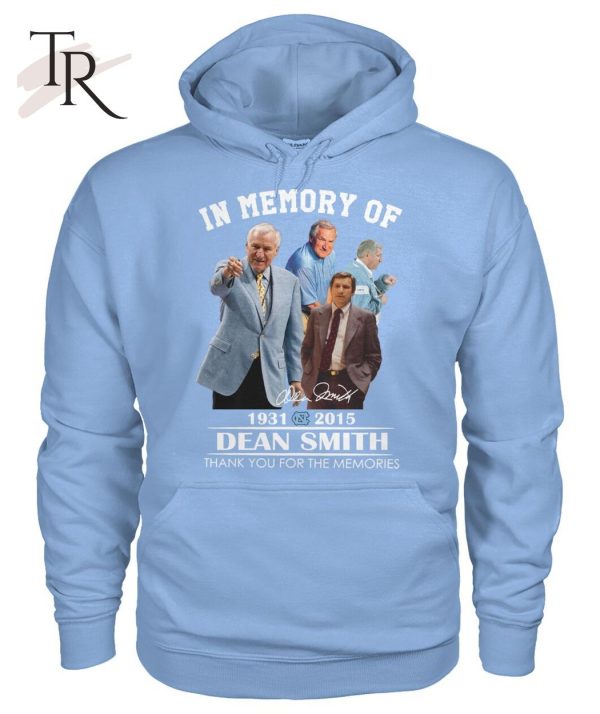 In Memory Of 1931 – 2015 Dean Smith Thank You For The Memories T-Shirt – Limited Edition