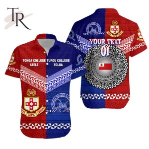 Custom Personalised Kolisi Tonga College Atele And Tupou College Toloa Hawaiian Shirt Together