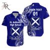 Custom Personalised Saineha Tonga Hawaiian Shirt Tattoo Style – Class of