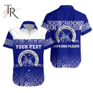 Custom Personalised Taufa’ahau Pilolevu Hawaiian Shirt Tonga College