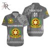 Custom Personalised Tonga Vava’u High School Hawaiian Shirt Simple Style – Grey