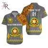 Custom Personalised Tonga Vava’u High School Hawaiian Shirt Simple Style – Maroon, Custom Text And Number