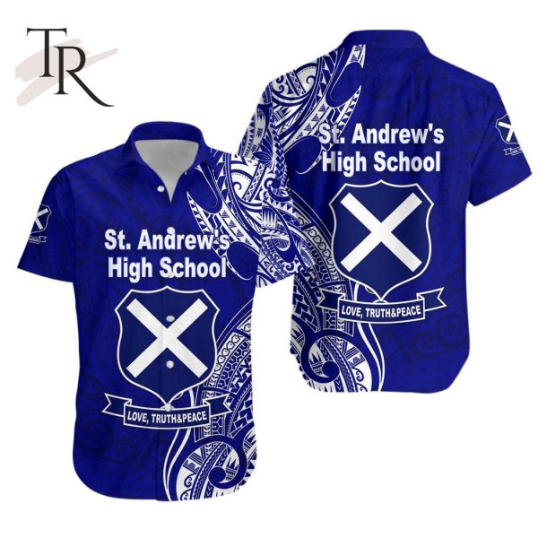 St. Andrew’s High School Hawaiian Shirt Original Style