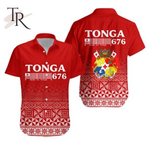 Tonga 676 Hawaiian Shirt – Tongan Pattern