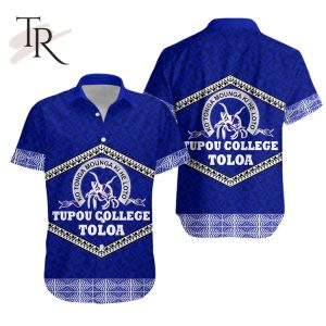Tonga Tupou College Toloa Hawaiian Shirt – Ngatu Pattern