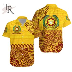 Tonga Vava’u High School Hawaiian Shirt Kupesi Vibes – Yellow