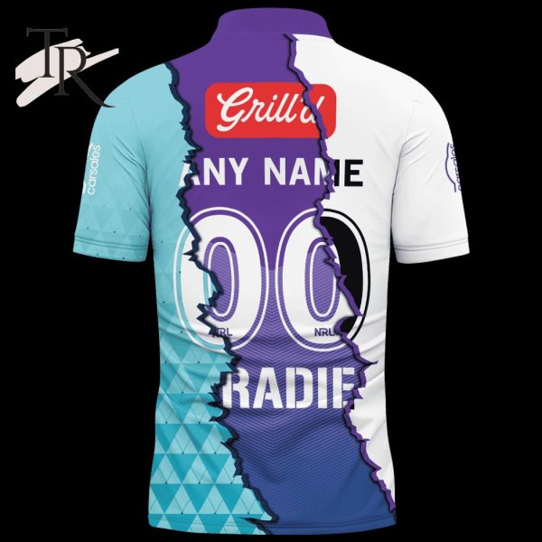 Custom Name And Number Melbourne Storm NRL 2023 Mix Jerseys Hoodie 3D