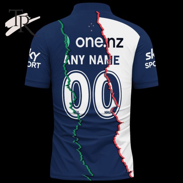 Custom Name And Number New Zealand Warriors NRL 2023 Mix Jerseys Hoodie 3D