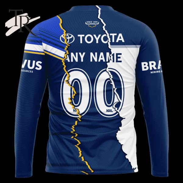 Custom Name And Number North Queensland Cowboys NRL 2023 Mix Jerseys Hoodie 3D