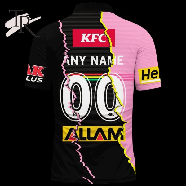 Custom Name And Number Penrith Panthers NRL 2023 Mix Jerseys Hoodie 3D