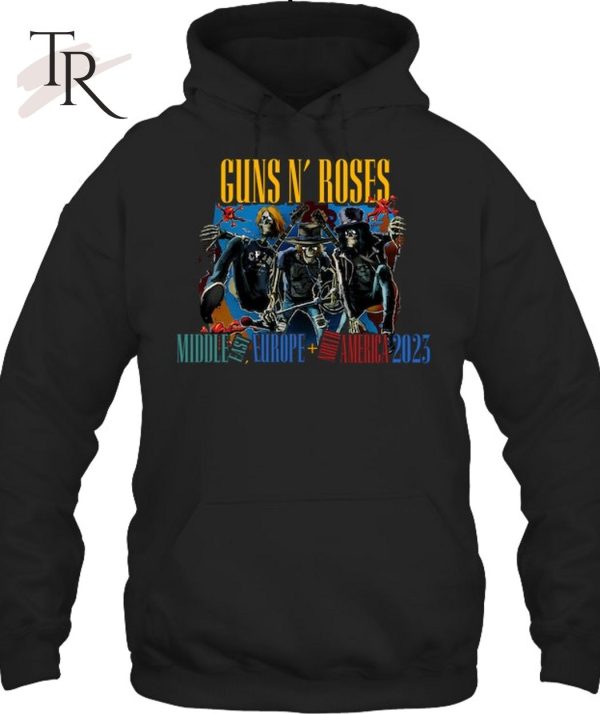 The 2023 World Tour Guns N’ Roses Unisex T-Shirt – Limited Edition