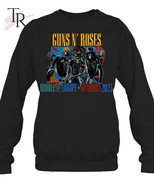 The 2023 World Tour Guns N’ Roses Unisex T-Shirt – Limited Edition