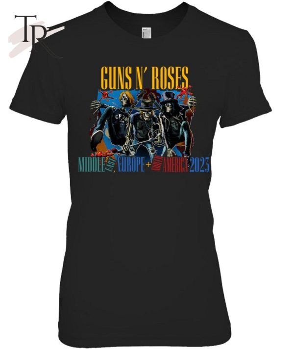 The 2023 World Tour Guns N' Roses Unisex T-Shirt - Limited Edition