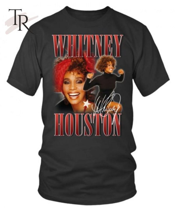 Whitney Houston Signature Unisex T-Shirt – Limited Edition